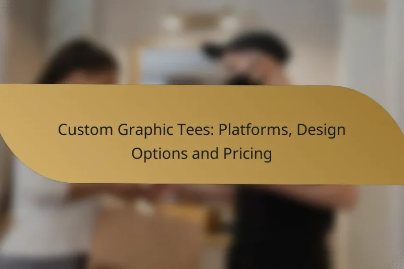 Custom Graphic Tees: Platforms, Design Options and Pricing