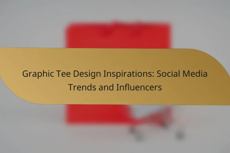Graphic Tee Design Inspirations: Social Media Trends and Influencers