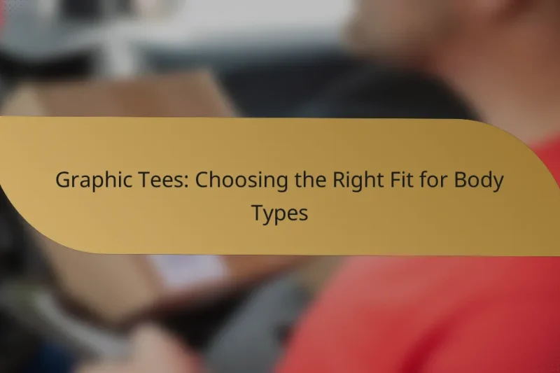 Graphic Tees: Choosing the Right Fit for Body Types