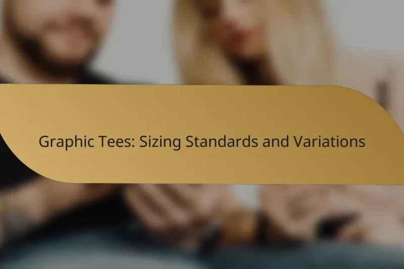 Graphic Tees: Sizing Standards and Variations