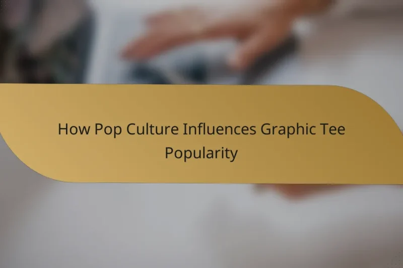 How Pop Culture Influences Graphic Tee Popularity